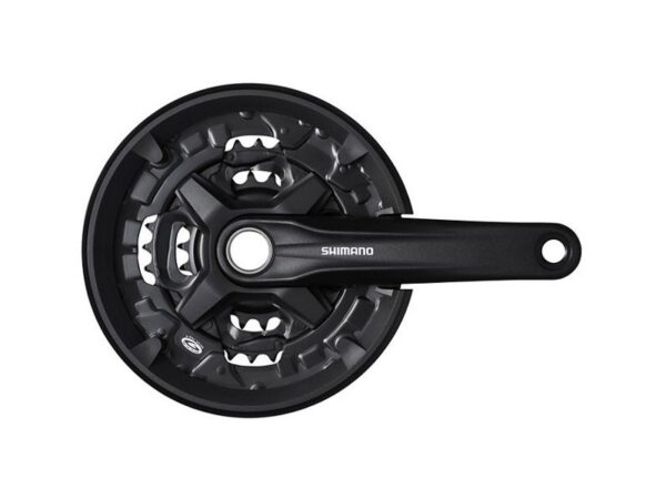 EFCMT2103EX422CL POGON SHIMANO FC-MT210-3, ZA STRAŽNJI 9 BRZINA, IZ 2 DIJELA, 175MM, 44-32-22Z SA ŠTITNIKOM,BEZ DIJELOVA OSOVINE POGONA, CRN, IND.PACK SHIMANO EAN : 4524667881926